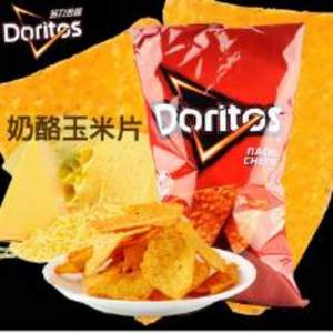 美国进口，Doritos 多力多滋 奶酪薄脆玉米片 453.6g+口水娃辣条500g*2+两款凑单品