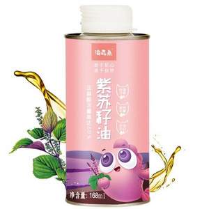 Plus會員，海森魚 含60%亞麻酸 紫蘇籽油168mL*3件