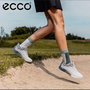 大码福利，Ecco 爱步 Golf S3系列 女士Gore-Tex®防水高尔夫运动鞋102903