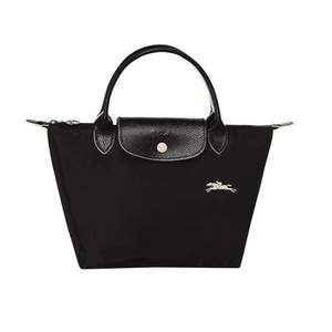 70周年限量版奔馬刺繡款，Longchamp 瓏驤 小號(hào)短柄尼龍餃子包  L1621619