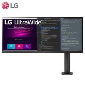 LG 34WN780-B 34英寸曲面超宽显示器 (3440×1440、21：9、IPS)