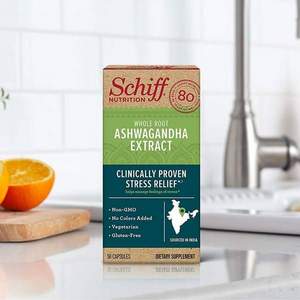 Schiff 旭福 南非醉茄提取物素食膠囊600mg*50粒