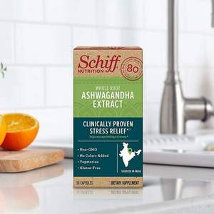 Schiff 旭福 南非醉茄提取物素食胶囊600mg*50粒