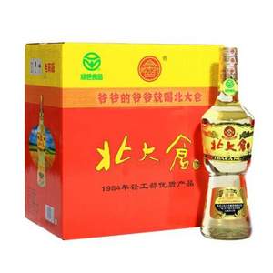 北大倉 大大部優(yōu) 50度 醬香型白酒 680ml*6瓶