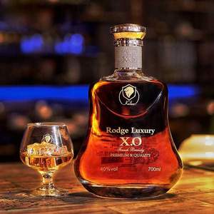 法國(guó)原酒進(jìn)口, Kalaer 卡拉爾 Rodge Luxury洛爵·萊斯利 XO白蘭地700mL禮盒裝  