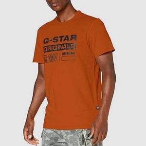 G-Star Raw Wavy Logo 男士純棉短袖T恤D17838