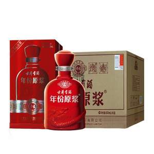 古井贡酒 年份原浆 幸福版 50度浓香型白酒 500ml*6瓶