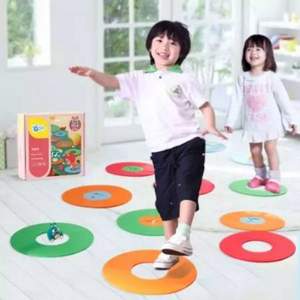 GWIZ 地毯益智圈圈玩具 数字儿童跳格地垫 