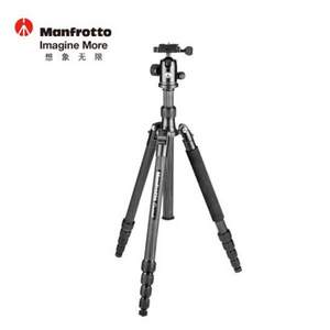 Manfrotto 曼富图 Element系列 MKELEB5CF-BH 反折式大号碳纤维旅行三脚架