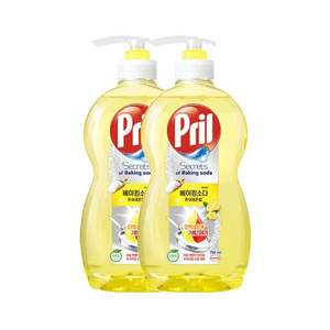 Pril 玉莹 食用级小苏打洗洁精 750ml*2瓶