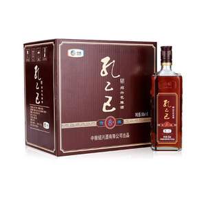 中粮出品，孔乙己 传统八年 半干型绍兴花雕酒500mL*6瓶