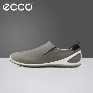 ECCO 爱步 Biom Lite健步轻巧系列 男士一脚蹬休闲鞋802354