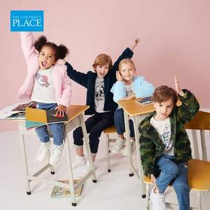 THE CHILDREN’S PLACE 北美绮童堡2020秋新款儿童双面珊瑚绒休闲外套 （90~160码）多色