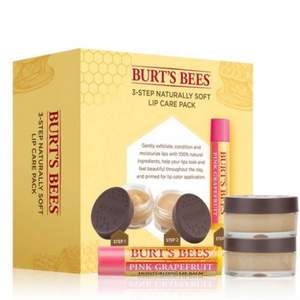BURT'S BEES 小蜜蜂 天然护唇三部曲套组