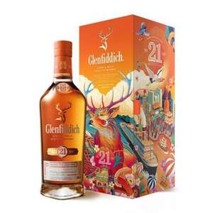 Glenfiddich 格兰菲迪 21年单一麦芽苏格兰威士忌 700ml *2件