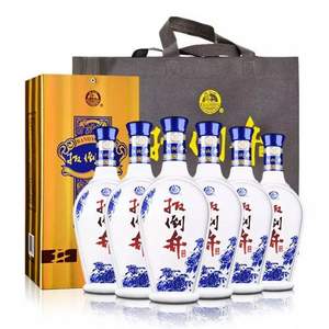 扳倒井 井韵 52度白酒750mL*6瓶*2件 赠48度新兰尊480mL*1瓶