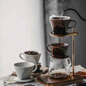 Kalita 卡莉塔 波佐见烧扇形陶瓷滴滤杯