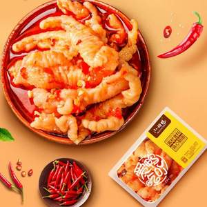 任选5件，小胡鸭 柠檬/蒜香味无骨凤爪/鸭掌等 200g/盒 