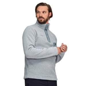 L碼，Mammut 猛犸象 Innominata 男士半拉鏈保暖抓絨衣1014-01480