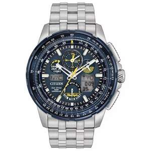 Citizen 西鐵城 空中之鷹 JY8058-50L 藍(lán)天使版 男士光動(dòng)能五局電波表