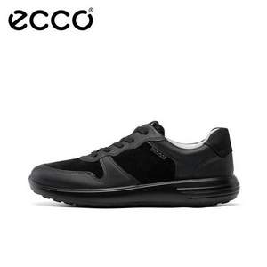 ECCO 爱步 2020年春款 柔酷7号路跑 男士系带跑步鞋460644
