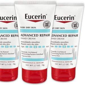 Eucerin 德国优色林 深层修复护手霜78g*3件