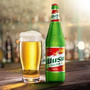 抖音同款，奪命大烏蘇 紅烏蘇新疆啤酒620ml*12瓶 