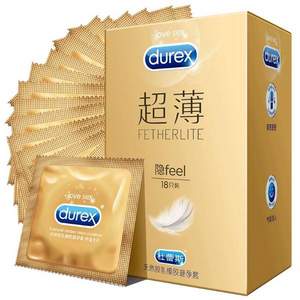 Durex 杜蕾斯 焕金超薄避孕套18只