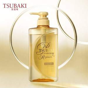 TSUBAKI 丝蓓绮 沁润臻致 修护型无硅洗发露 490ml*2瓶+凑单品