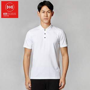 Kroceus 地球科學(xué)家 男士羊毛混紡Polo衫