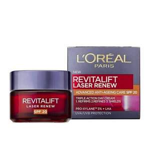 L'Oréal Paris 巴黎欧莱雅 Revitalift Laser复颜光学系列 焕新抗衰老紧致日霜（SPF20）50mL