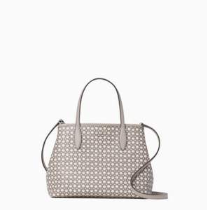 Kate Spade 凯特·丝蓓 Spade Link 桃心结印花手提包托特包 wkr00067460 3色 