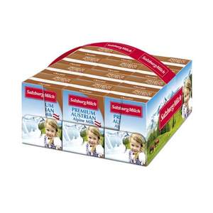 奥地利进口，SalzburgMilch 萨尔茨堡 巧克力牛奶 200ml*12盒*3件
