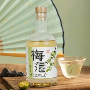 清爽微醺，古越龍山 青梅酒330mL*6瓶整箱裝