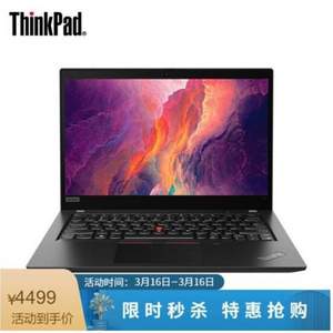 ThinkPad X395 13.3英寸笔记本电脑（R5-3500U、16GB、512GB、100%sRGB）