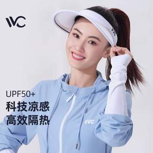 韩国VVC 2021新款防紫外线空顶遮阳帽