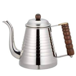 手沖必備！Kalita 卡麗塔 滴濾式咖啡壺 銀色 1L