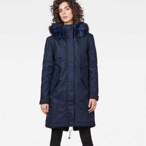 1.2折，G-STAR RAW  Rovic 女士毛領(lǐng)棉服派克大衣D10338