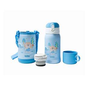 THERMOS 膳魔师 双盖吸管保温杯 TCKA-550  550ml