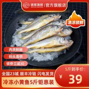 wecook 味库 深海野生小黄鱼 5斤