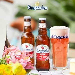 Hoegaarden 福佳 玫瑰红啤酒248mL*6瓶  