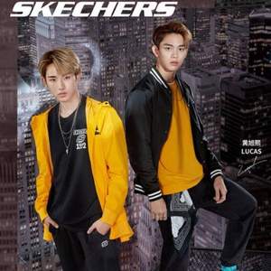 Skechers 斯凯奇 情侣长袖针织圆领套头衫 