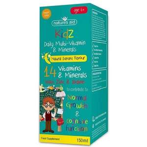 Natures Aid Kidz 儿童复合维生素和矿物质滴剂150mL