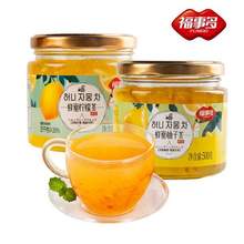 福事多 蜜炼柚子茶500g+柠檬茶500g 