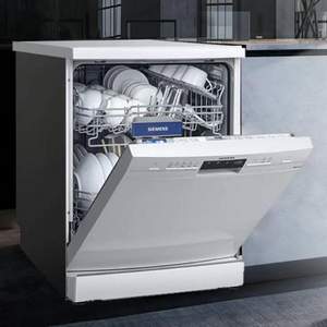Plus会员，SIEMENS 西门子 13套独立式除菌洗碗机 SJ235W01JC 赠京鱼座AI智能音箱