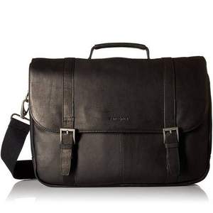 Samsonite 新秀麗 Colombian 17英寸真皮復(fù)古公文包