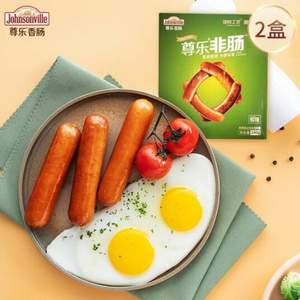 Johnsonville 尊乐 非肠鲜辣味烤肠 240g*2盒*4件