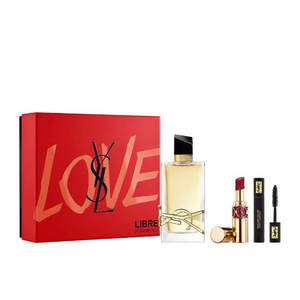 YSL 圣罗兰 自由之水女士香水礼盒（EDP 90ml+mini圆管#85+睫毛膏） €91.76