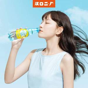 汉口二厂 哈水 玻尿酸气泡水400ml*6瓶 赠汽水2瓶