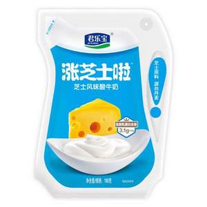 君樂寶 漲芝士啦 芝士酸奶 180g*10袋+ 贈(zèng) 簡醇 風(fēng)味酸牛奶160g*6袋
